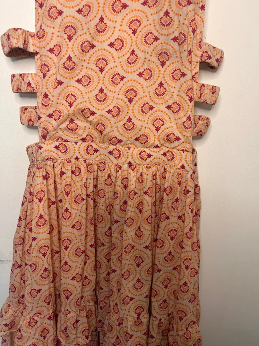 ANTHROPOLOGIE LOVE & LIBERATION TIERED SIDE CUTOUT SUNDRESS SIZE SMALL - Picture 6 of 14